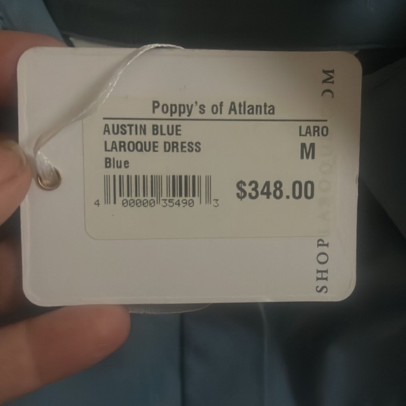 LaRoque Austin Dress, Blue, Medium, NWT - Picture 8 of 8